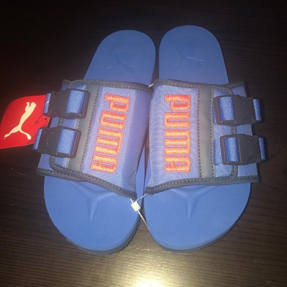 NEW Puma Wilo Lux Nylon Sandals, Slip Ons, Slides